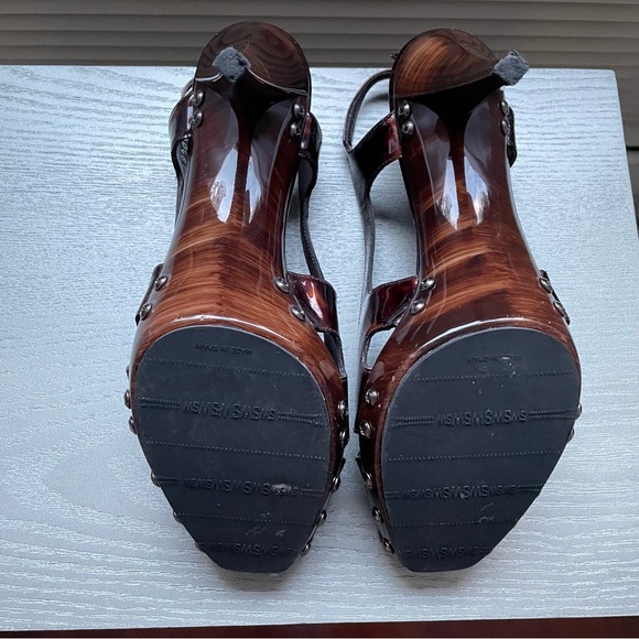 Stuart Weitzman Tortoise Shell Slingback Pumps Size 6. - Picture 6 of 6